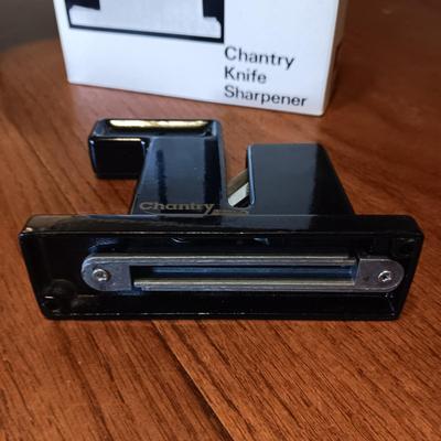 PIG CUTTING BOARD, CHANTRY KNIFE SHARPENER, APPLE DISH, TRIVET AND MUG