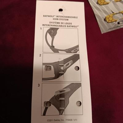 OAKLEY LOGO REPLACEMENTS