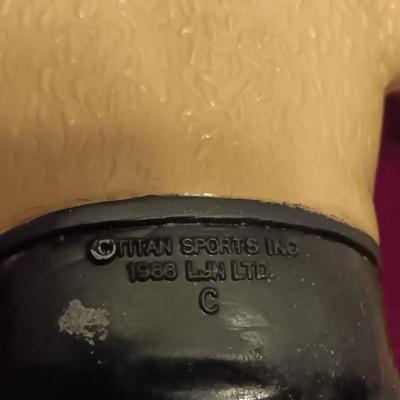 1980'S WWF 8" RUBBER TITAN SPORTS ACTION FIGURES