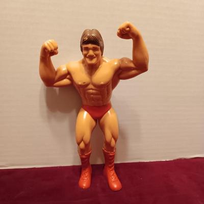 1980'S WWF 8" RUBBER TITAN SPORTS ACTION FIGURES