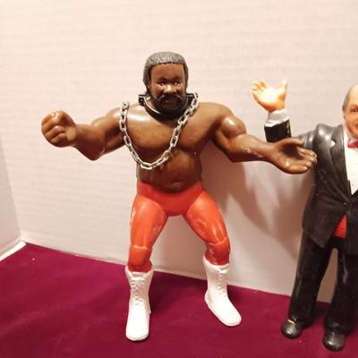 1980'S WWF 8" RUBBER TITAN SPORTS ACTION FIGURES