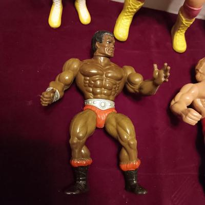 WWF TITAN SPORTS ACTION FIGURES