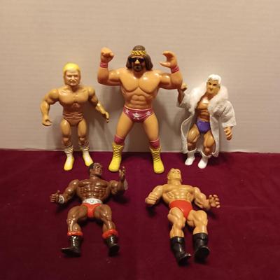WWF TITAN SPORTS ACTION FIGURES