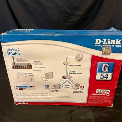 2 D-LINK WIRELESS G ROUTERS AND A ROAD EMERGENCY 2-WAY CB RADIO
