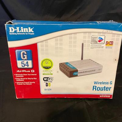 2 D-LINK WIRELESS G ROUTERS AND A ROAD EMERGENCY 2-WAY CB RADIO