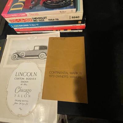 AUTOMOTIVE BOOKS