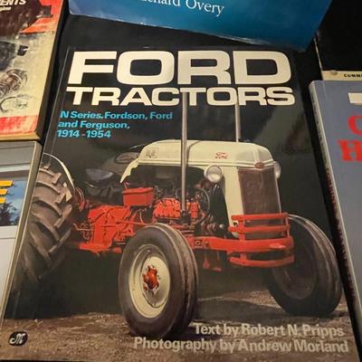 BOOKS ON FARM EQUIPMENT, MOTORCYCLES AND MORE