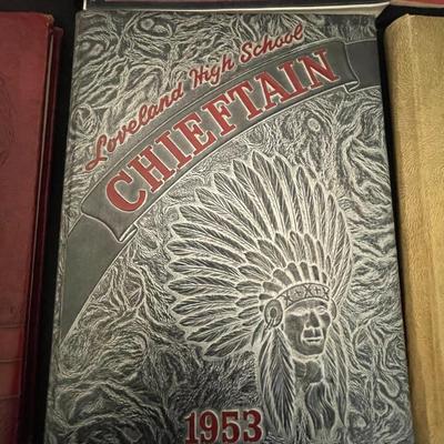 1950'S CHIEFTAIN YEAR BOOKS