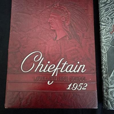 1950'S CHIEFTAIN YEAR BOOKS