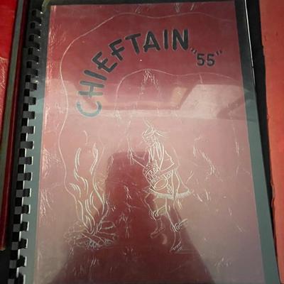1950'S CHIEFTAIN YEAR BOOKS