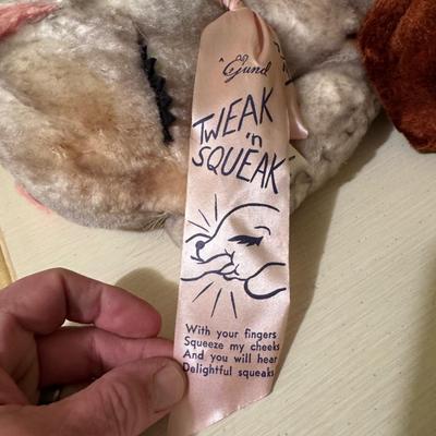 Vintage GUND Plush Toys