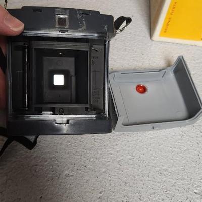 Sale Photo Thumbnail #345: Kodak Brownie Fiesta in box with extras. Fits in medium flat rate box.