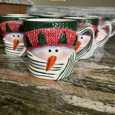 Snowman Tea Set and More (K-BC)