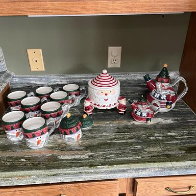 Snowman Tea Set and More (K-BC)
