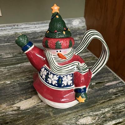 Snowman Tea Set and More (K-BC)