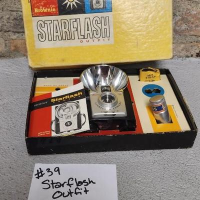 Sale Photo Thumbnail #377: Starflash Outfit in box...missing a few items. Fits a medium flat rate box