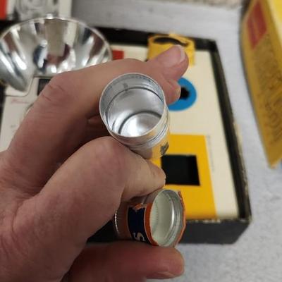 Sale Photo Thumbnail #379: Starflash Outfit in box...missing a few items. Fits a medium flat rate box