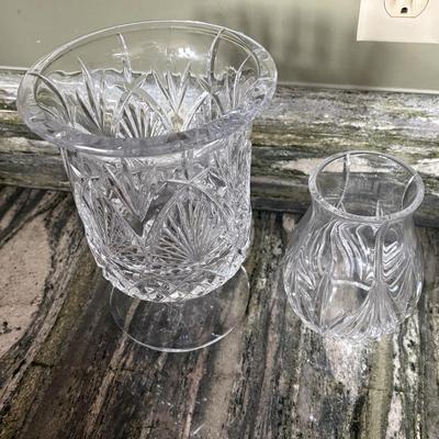 Collection of Glass Vases, Candlesticks & More (K-SF)