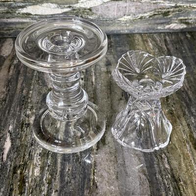 Collection of Glass Vases, Candlesticks & More (K-SF)