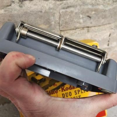 Sale Photo Thumbnail #394: Cine-Kodak Duo Splicer in box. Fits a medium flat rate box