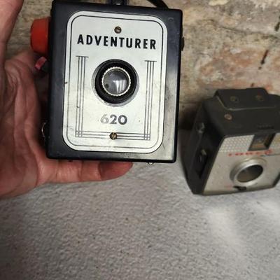 Sale Photo Thumbnail #455: Tower Skipper, Adventurer 620, Birdseye Flash, Imperial 620 and Spartus 620. Fits a medium flat rate box