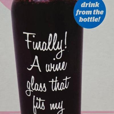 Lot 2: Wine Bottle Cup, Glass Clips, & Pool Cup Floatie