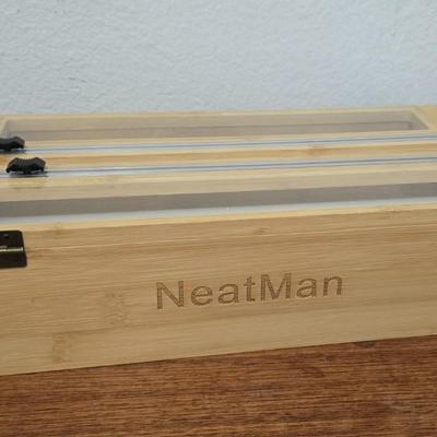 Lot 8: Wooden Storage Bag Holder