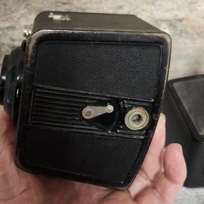 Sale Photo Thumbnail #473: Pair of Brownie Flash 620. One is missing the handle. Fits a medium flat rate box