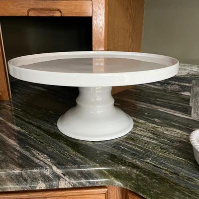 White Ceramic Serving Pieces (K-BC)