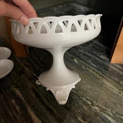 White Ceramic Serving Pieces (K-BC)