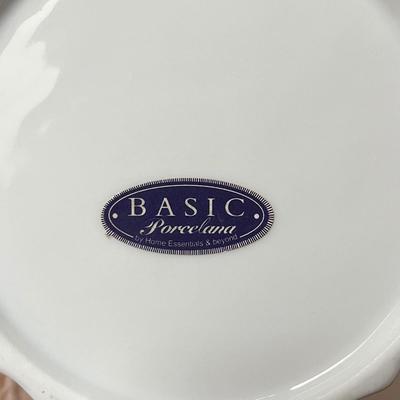 White Ceramic Serving Pieces (K-BC)