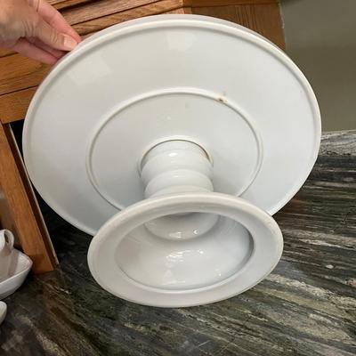 White Ceramic Serving Pieces (K-BC)