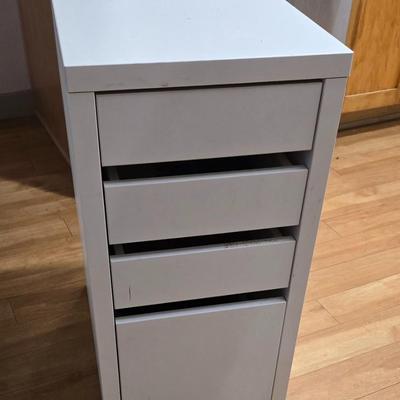 Lot 24: 4 Drawer Shelf