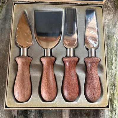 Wooden Charcuterie Set, Cheese Knives, & More (K-SF)