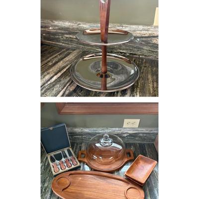 Wooden Charcuterie Set, Cheese Knives, & More (K-SF)