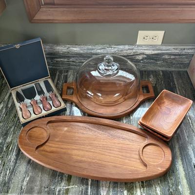 Wooden Charcuterie Set, Cheese Knives, & More (K-SF)