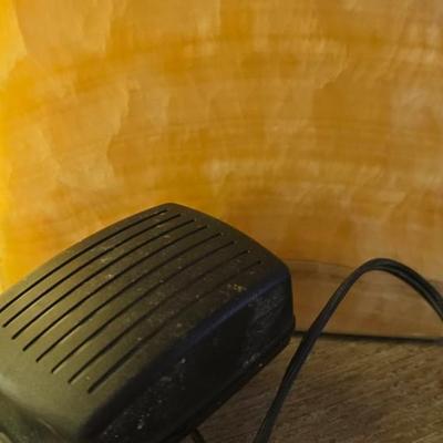 Lot 25: Stone Lamps - Both Lamps Work