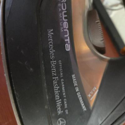 Lot 28: Rowenta Iron & Compact Ironing Board