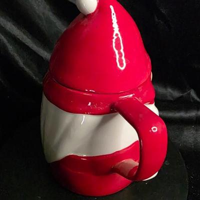 The Cellar Macy’s Holiday Gnome Mug with Removable Hat Lid – Festive 20oz Ceramic