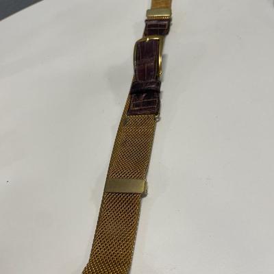 Gold tone belt