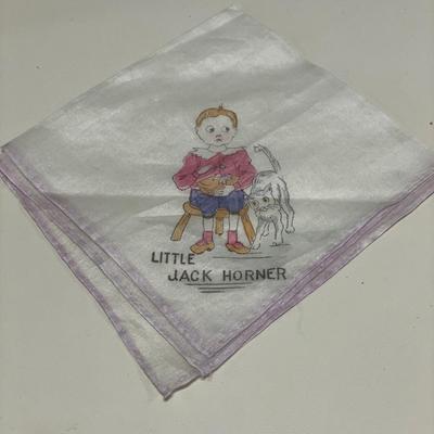 Little Jack Horner hanky