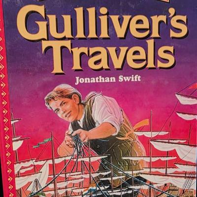 Treasury of Illustrated Classics – Gulliver’s Travels by Jonathan Swift – Vintage Hardcover Edition