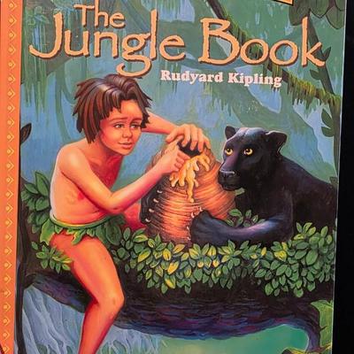 Treasury of Illustrated Classics – The Jungle Book by Rudyard Kipling – Hardcover (Original Edition)