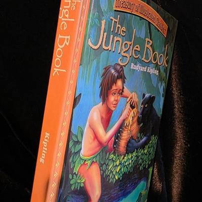 Treasury of Illustrated Classics – The Jungle Book by Rudyard Kipling – Hardcover (Original Edition)
