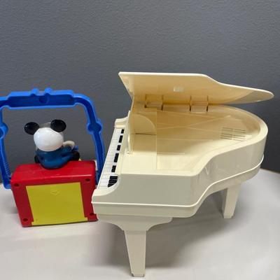 Barbie piano and Mickey lantern