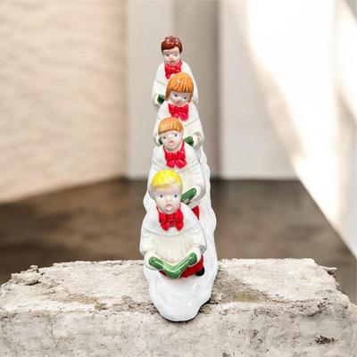 Sale Photo Thumbnail #228: Dept 56 Snow Village Choir Kids #5147-0  Approximately 5.5" Long