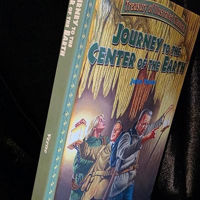 Treasury of Illustrated Classics: Journey to the Center of the Earth by Jules Verne — Hardcover Illustrated Edition