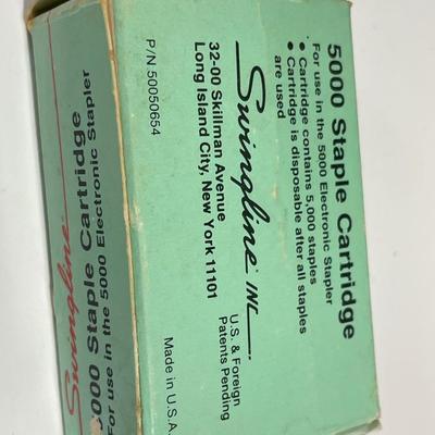 Vintage speedway paper punch and staple cartridge