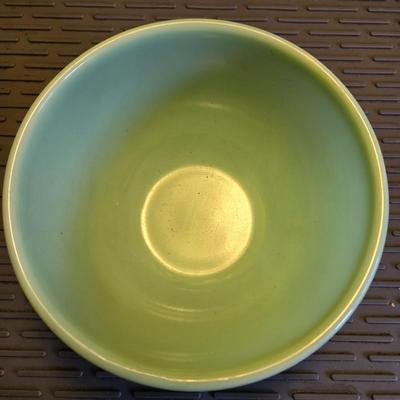 Sale Photo Thumbnail #39: 7" wide FireKing Jadeite Bowl