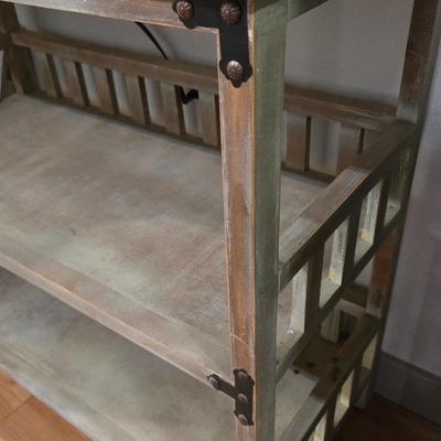 Lot 38: Wooden Shelf